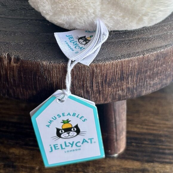 Jellycat| NEW London Amuseables Boiled Egg Geek Plush Eye Glasses Spring NWT - Picture 4 of 4